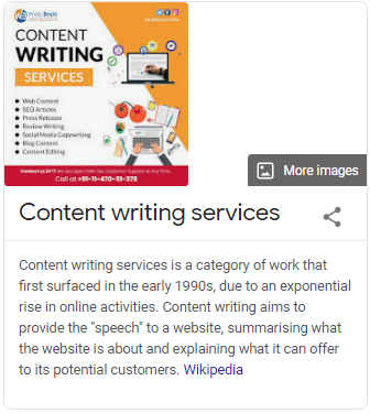 what is content writing